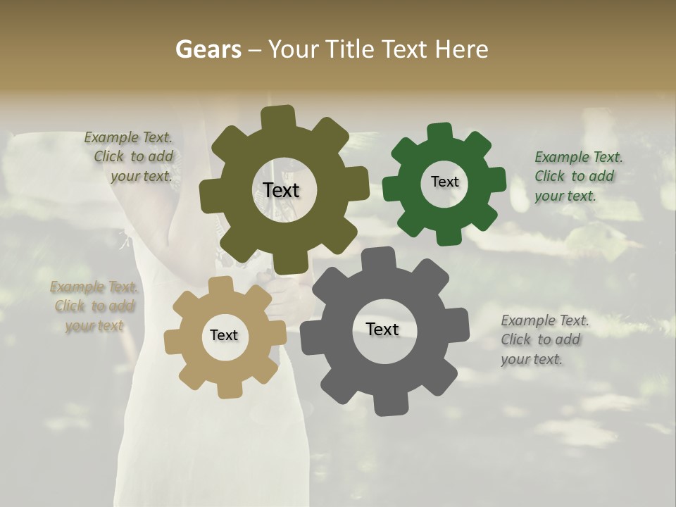 Elegance Makeup Y PowerPoint Template