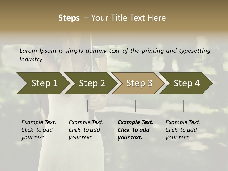 Elegance Makeup Y PowerPoint Template