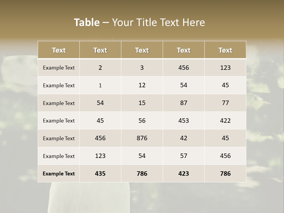 Elegance Makeup Y PowerPoint Template
