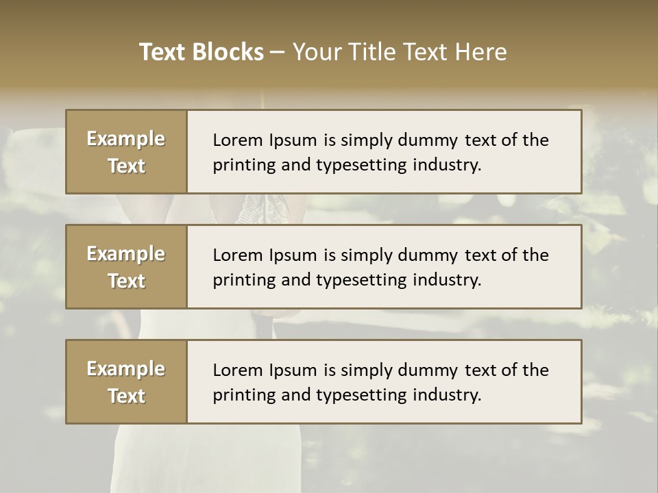 Elegance Makeup Y PowerPoint Template