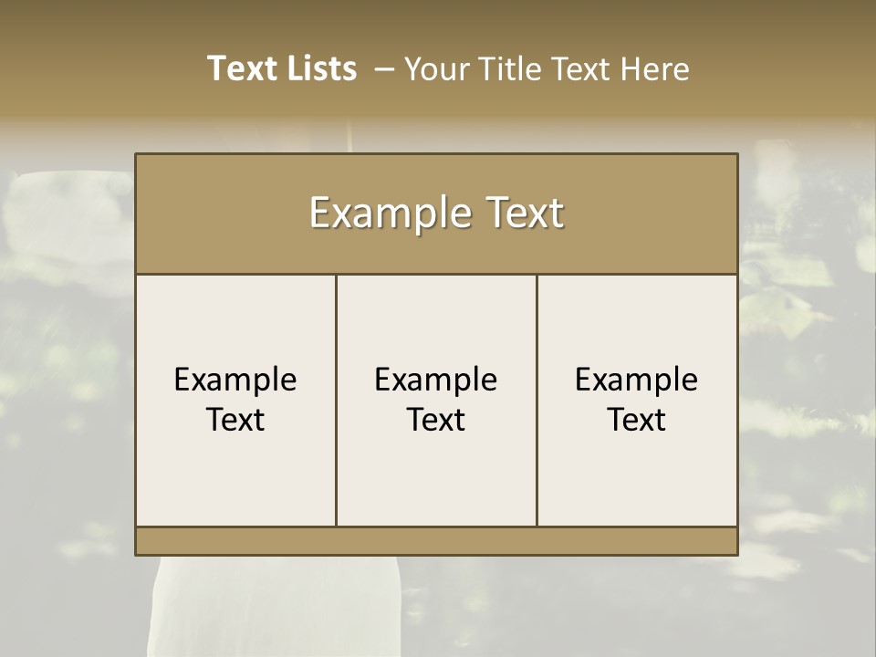 Elegance Makeup Y PowerPoint Template