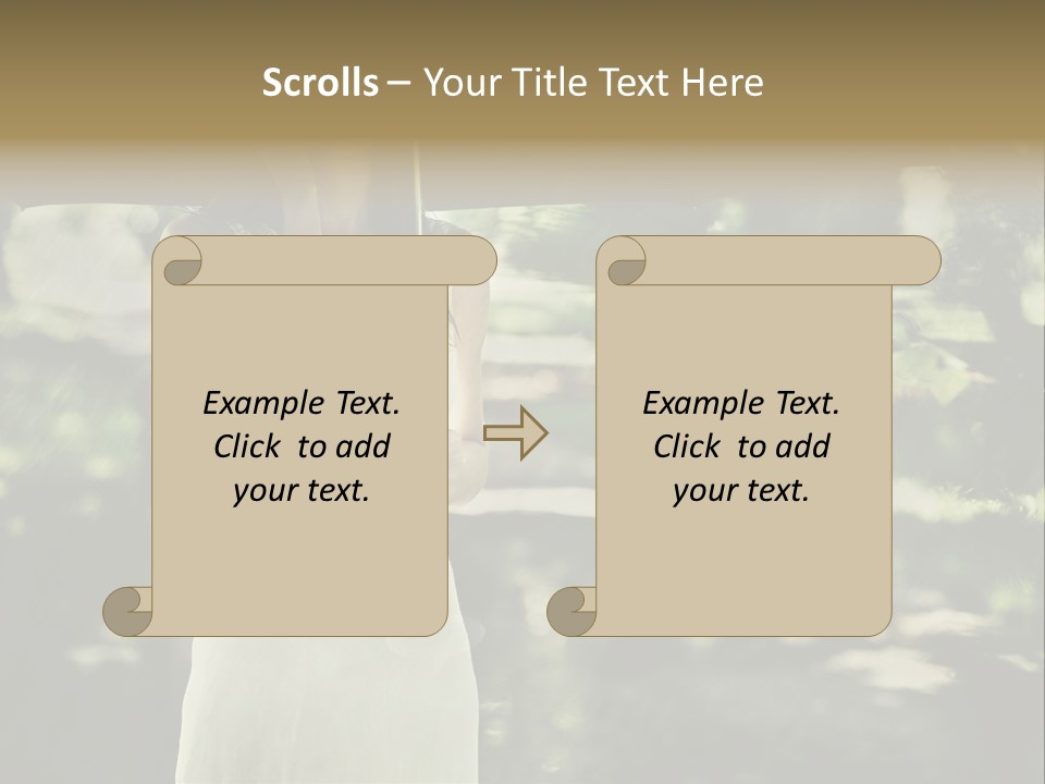 Elegance Makeup Y PowerPoint Template