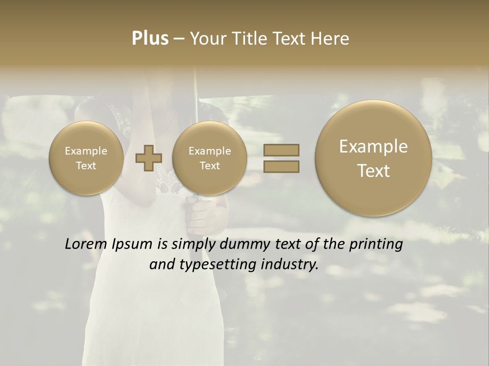 Elegance Makeup Y PowerPoint Template