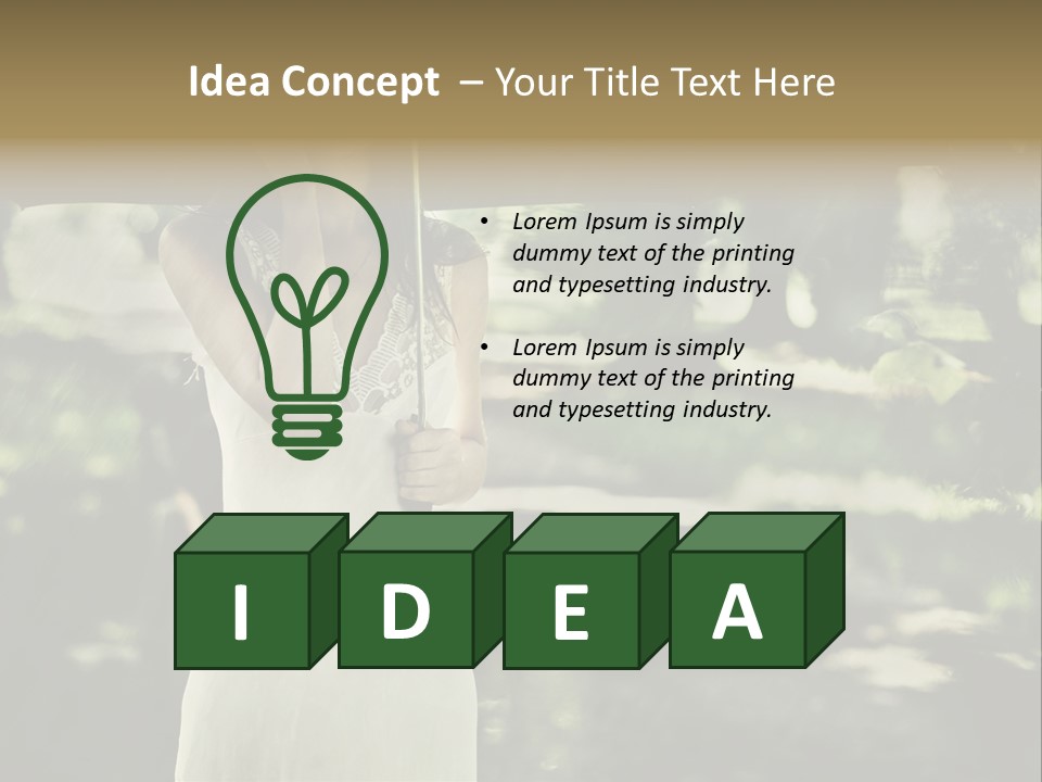 Elegance Makeup Y PowerPoint Template