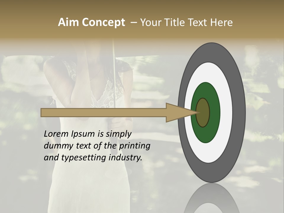 Elegance Makeup Y PowerPoint Template