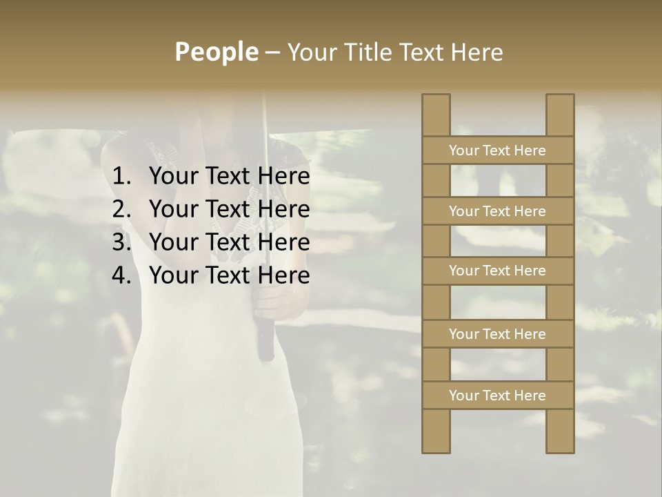 Elegance Makeup Y PowerPoint Template