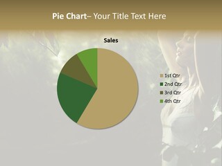 Portrait Looking Fresh PowerPoint Template