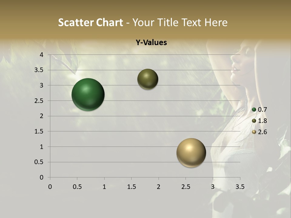 Portrait Looking Fresh PowerPoint Template