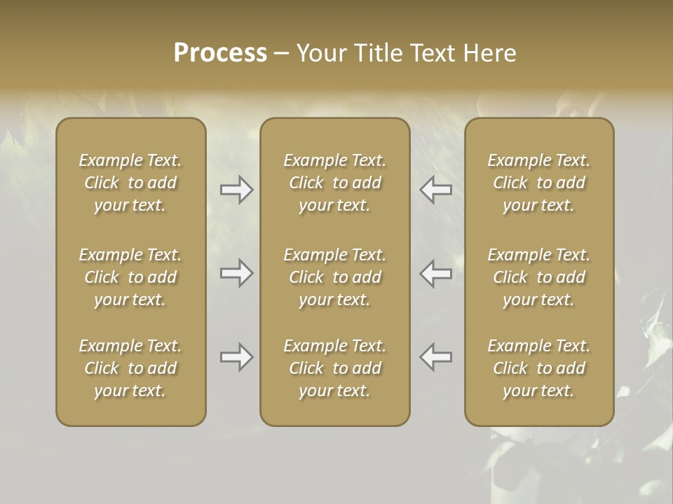 Portrait Looking Fresh PowerPoint Template