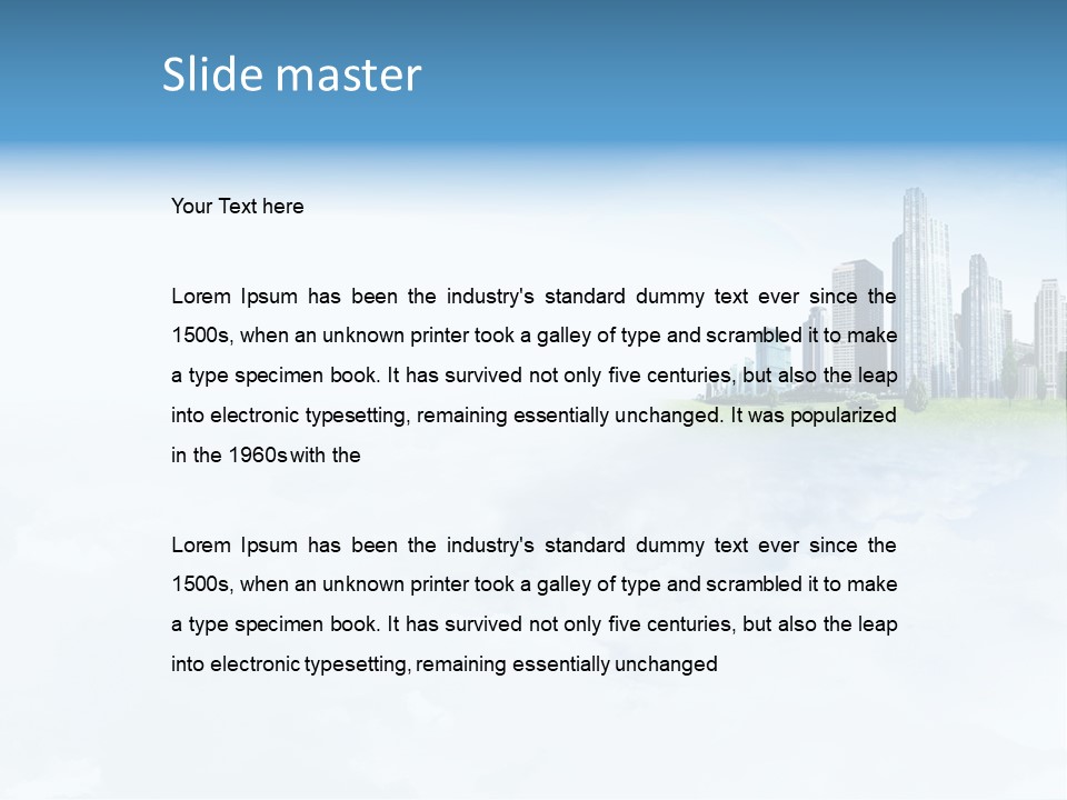 Di Cu Ion Writing Per On PowerPoint Template