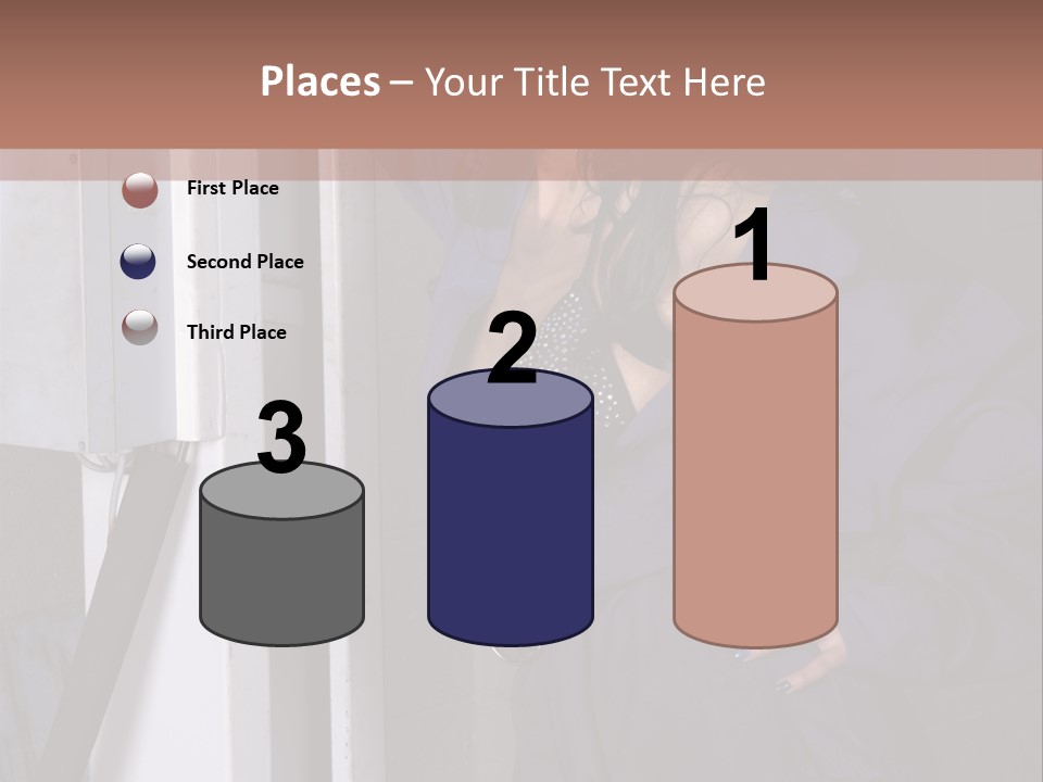 Female Tyre Pretty PowerPoint Template