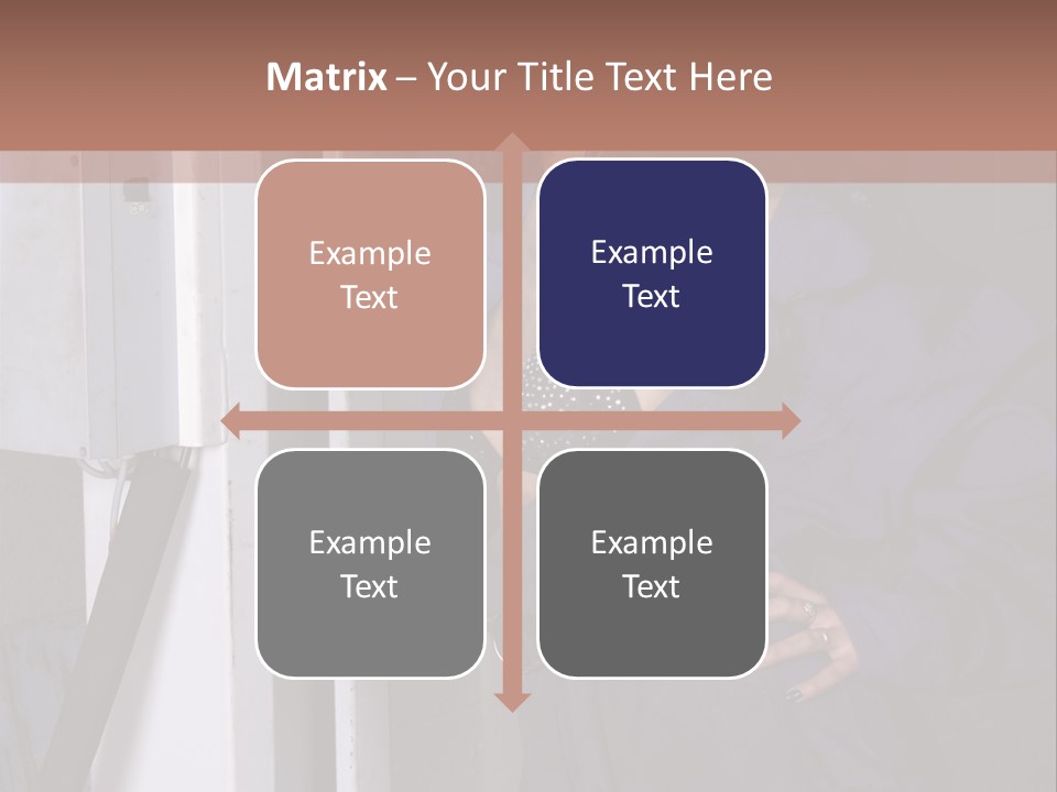 Female Tyre Pretty PowerPoint Template