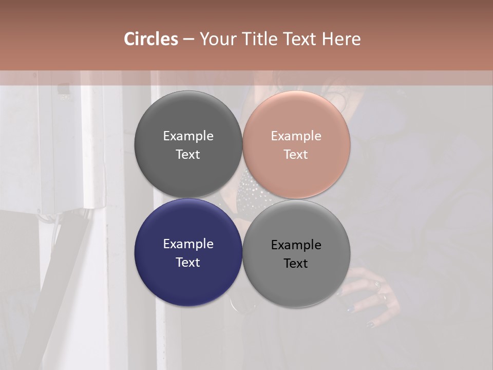 Female Tyre Pretty PowerPoint Template