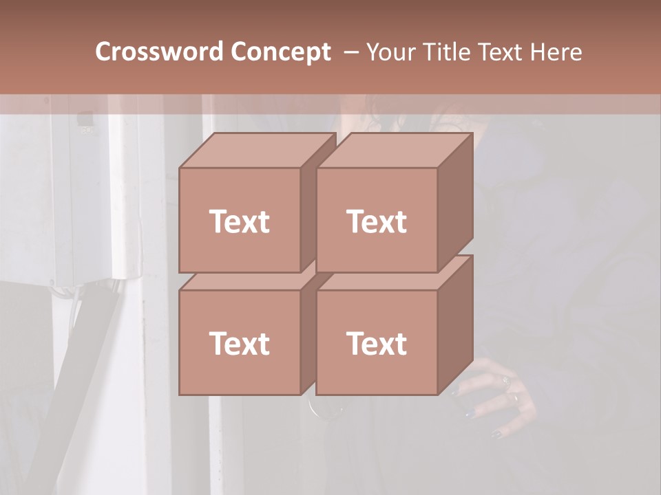 Female Tyre Pretty PowerPoint Template