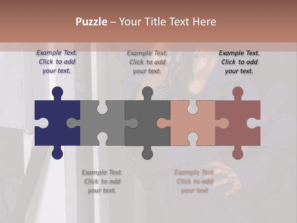 Female Tyre Pretty PowerPoint Template