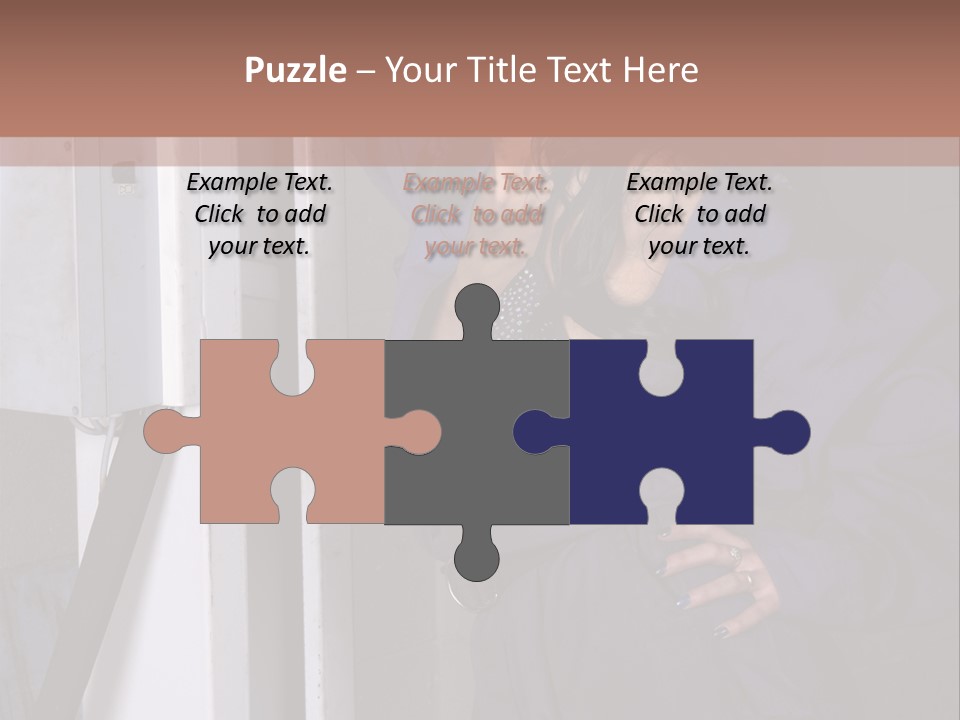 Female Tyre Pretty PowerPoint Template