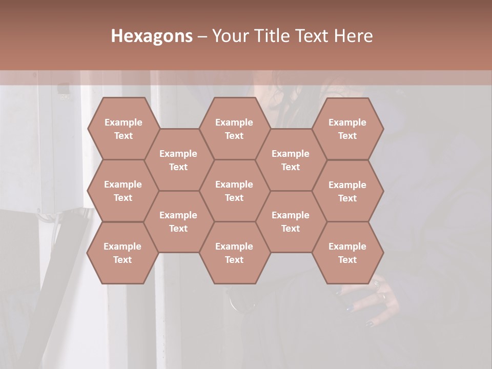 Female Tyre Pretty PowerPoint Template
