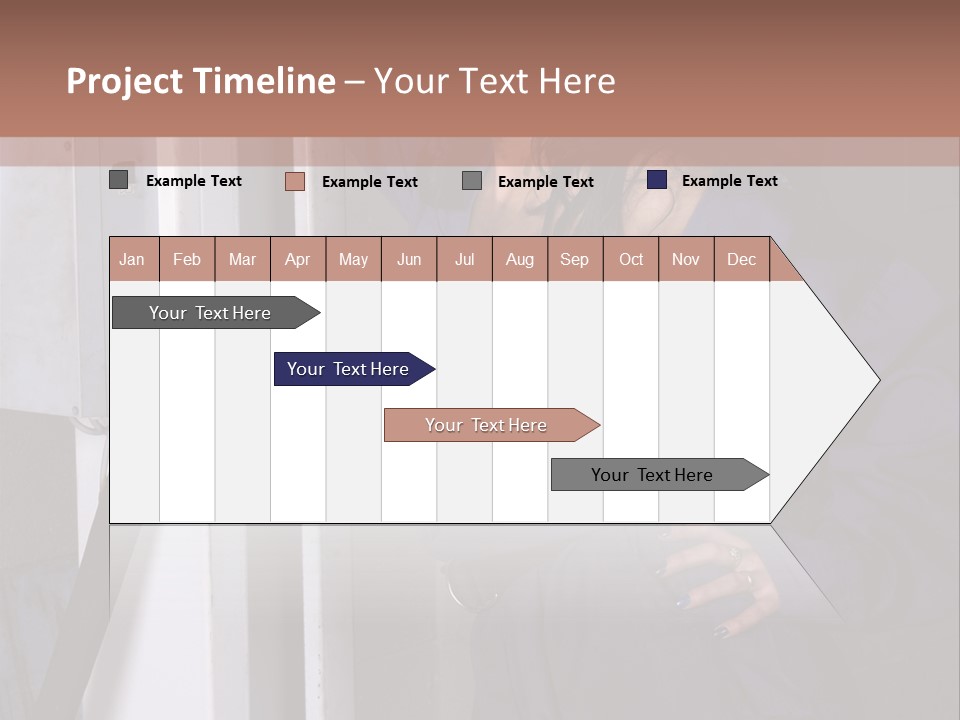 Female Tyre Pretty PowerPoint Template