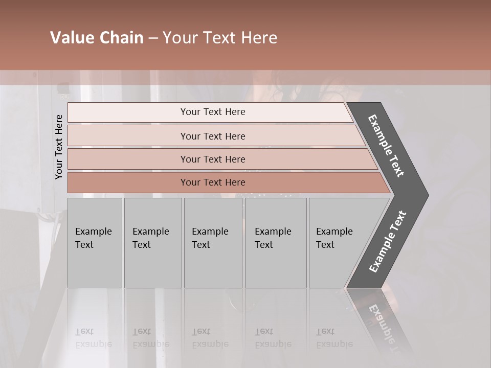 Female Tyre Pretty PowerPoint Template