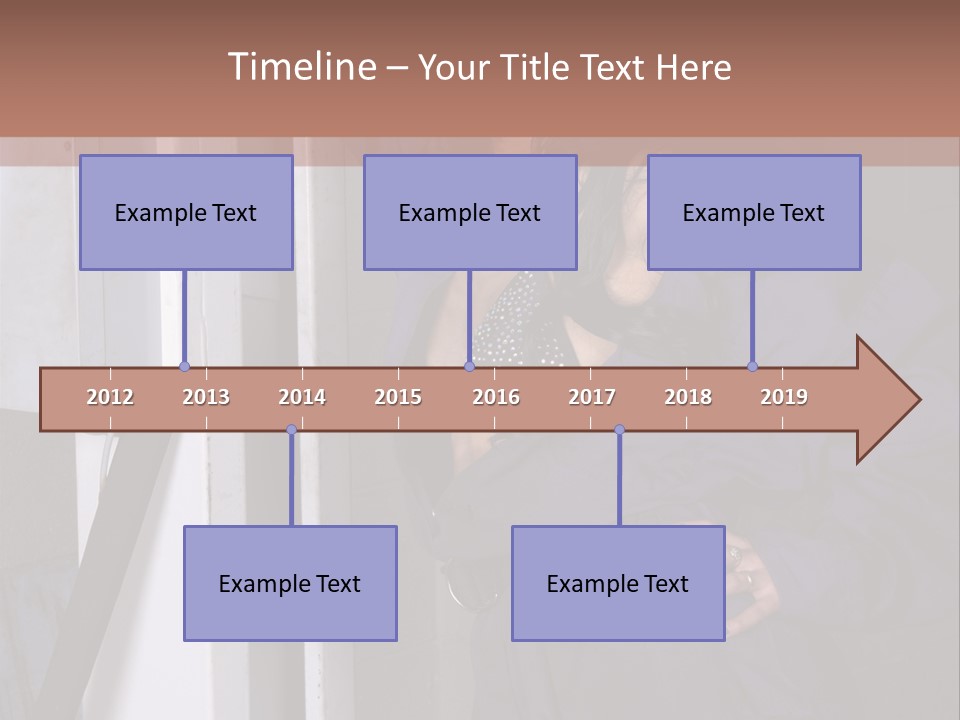 Female Tyre Pretty PowerPoint Template