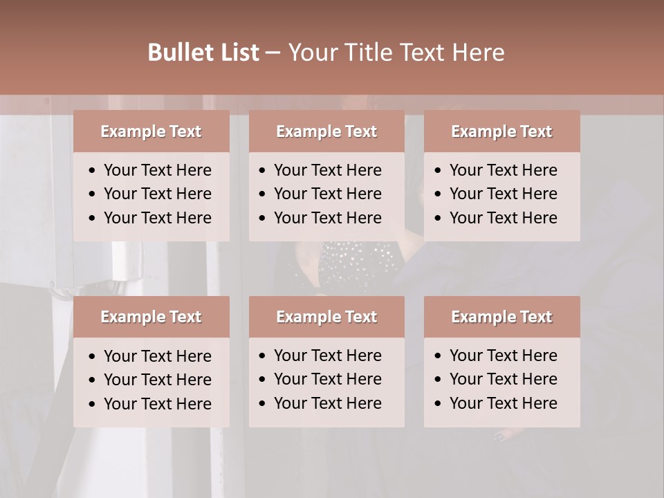 Female Tyre Pretty PowerPoint Template