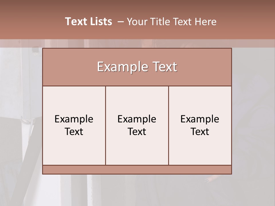 Female Tyre Pretty PowerPoint Template