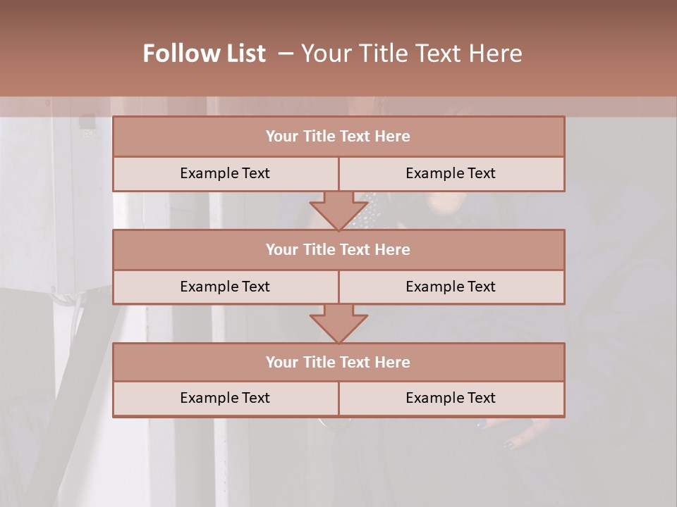 Female Tyre Pretty PowerPoint Template