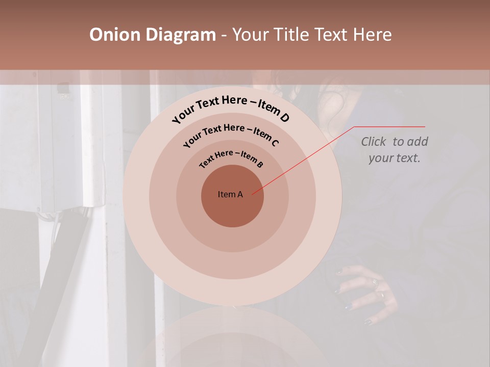 Female Tyre Pretty PowerPoint Template