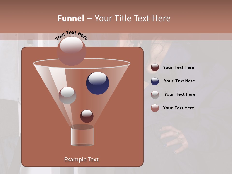 Female Tyre Pretty PowerPoint Template