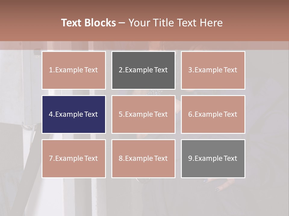 Female Tyre Pretty PowerPoint Template