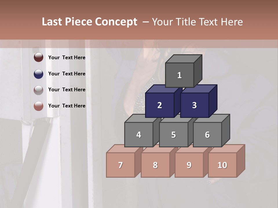 Female Tyre Pretty PowerPoint Template