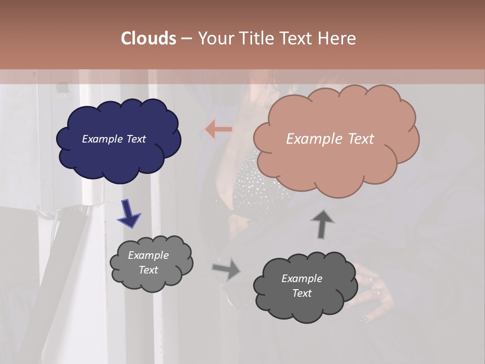 Female Tyre Pretty PowerPoint Template