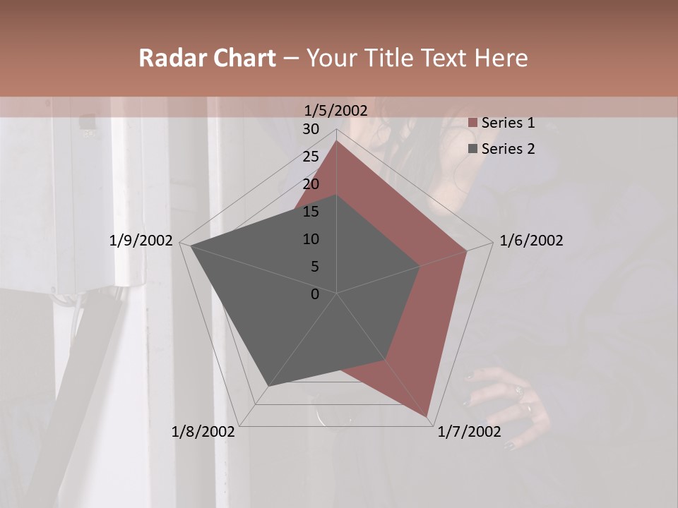 Female Tyre Pretty PowerPoint Template
