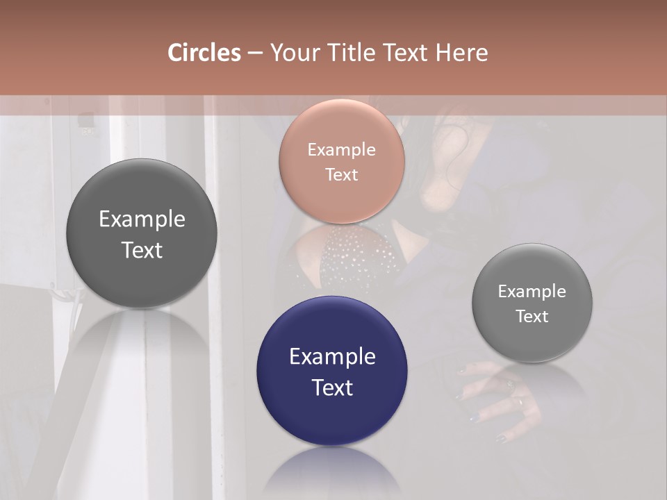 Female Tyre Pretty PowerPoint Template