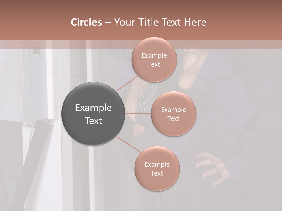 Female Tyre Pretty PowerPoint Template