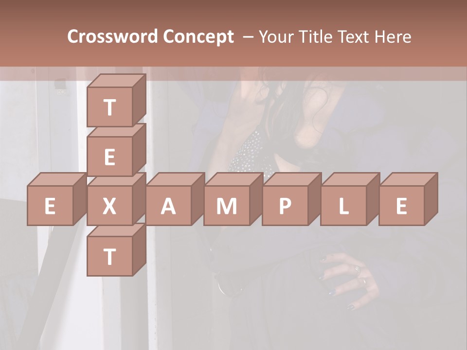 Female Tyre Pretty PowerPoint Template