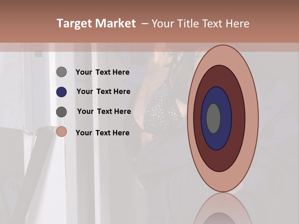 Female Tyre Pretty PowerPoint Template