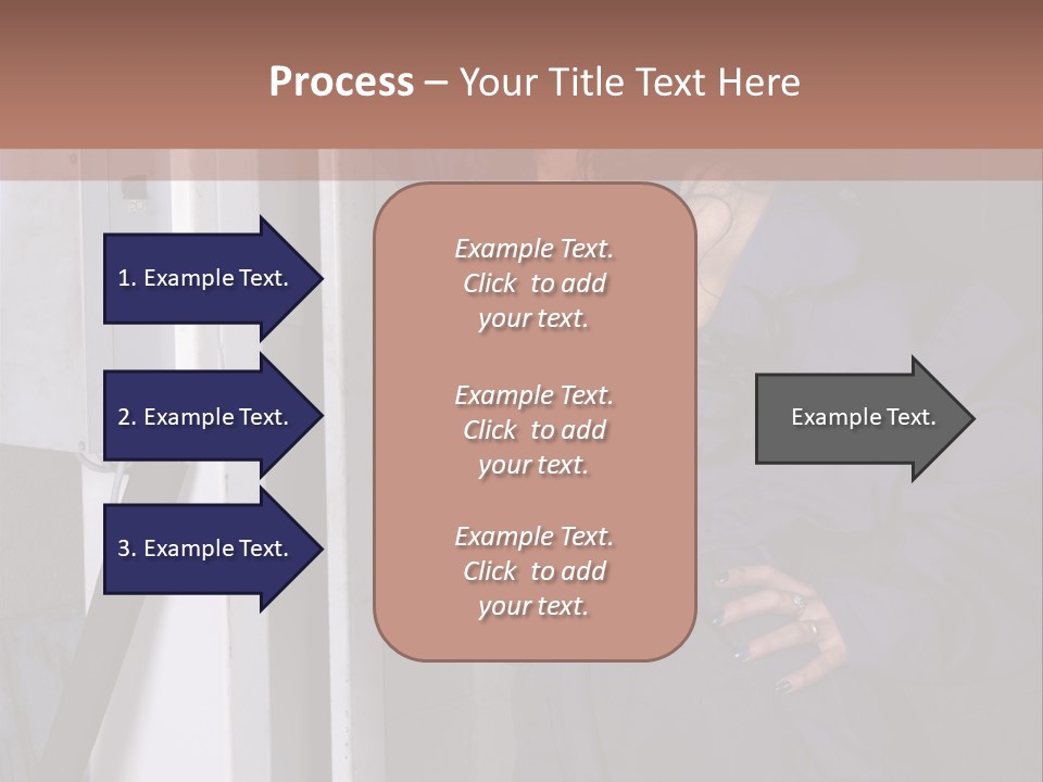 Female Tyre Pretty PowerPoint Template