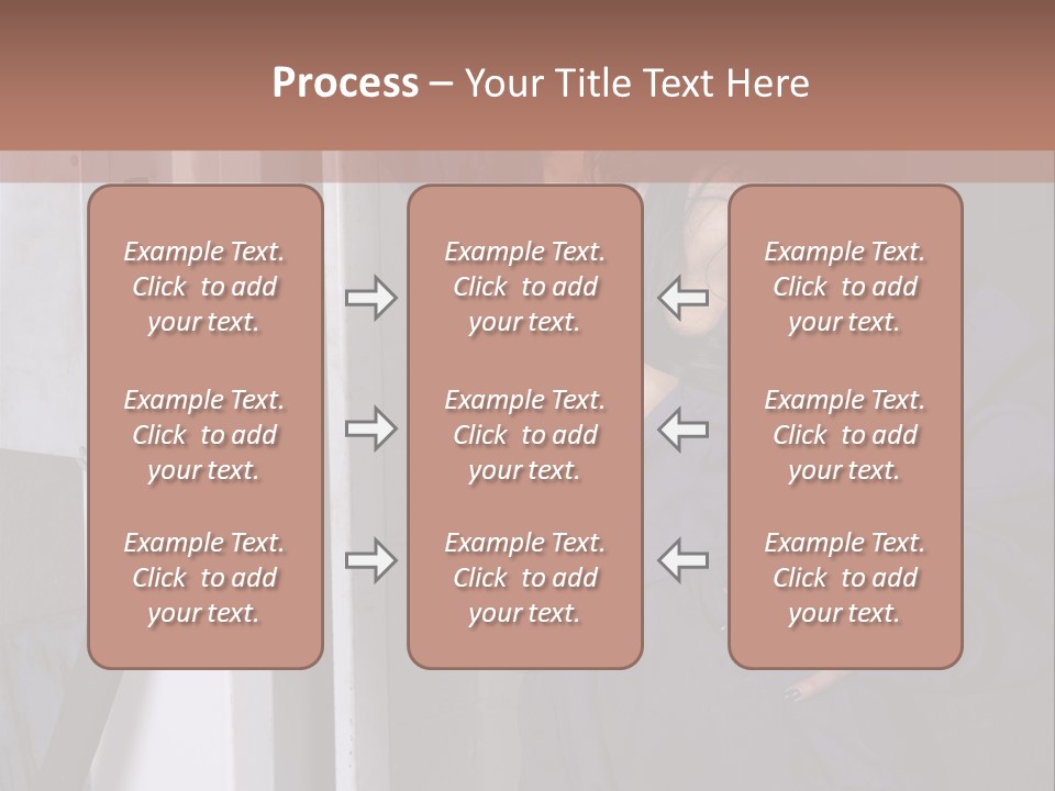 Female Tyre Pretty PowerPoint Template