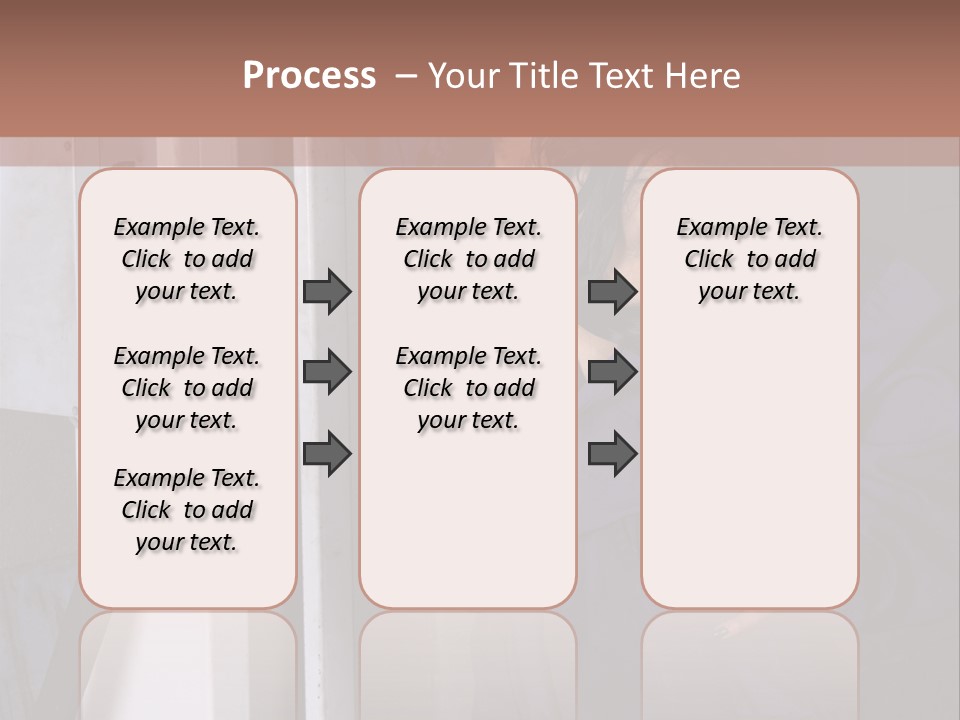 Female Tyre Pretty PowerPoint Template
