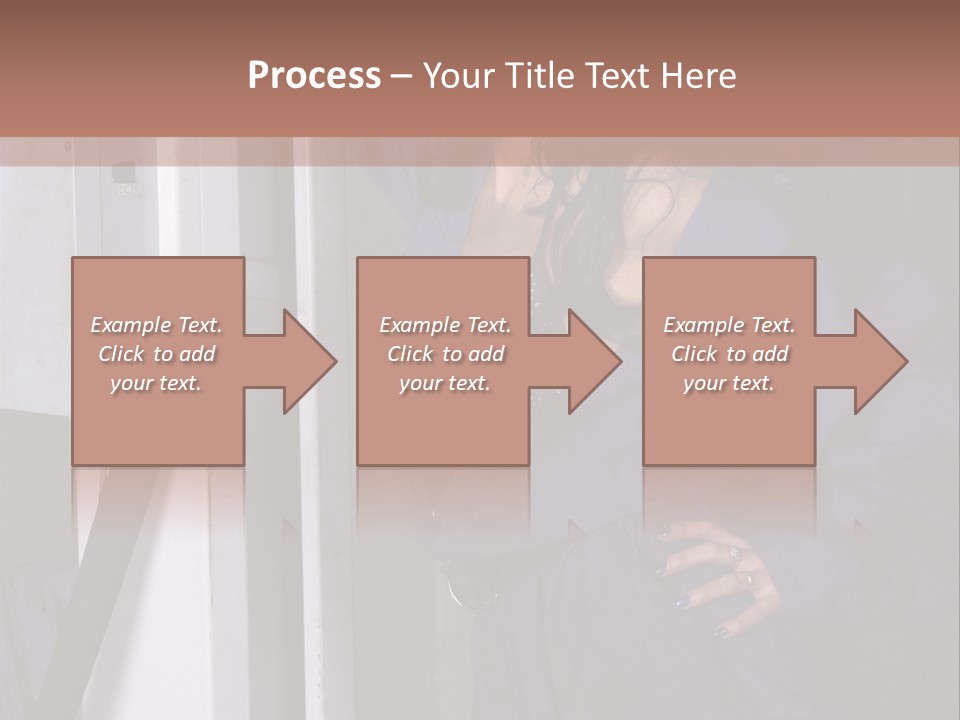 Female Tyre Pretty PowerPoint Template