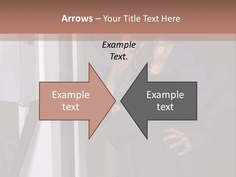Female Tyre Pretty PowerPoint Template