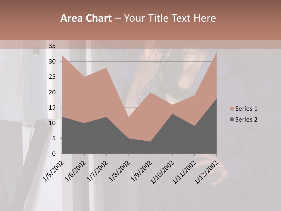 Female Tyre Pretty PowerPoint Template