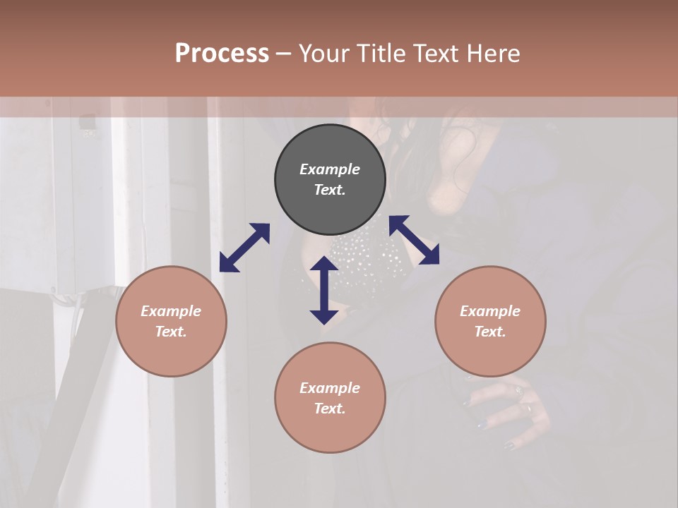 Female Tyre Pretty PowerPoint Template
