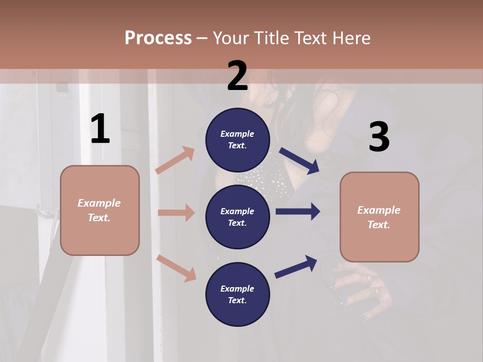 Female Tyre Pretty PowerPoint Template