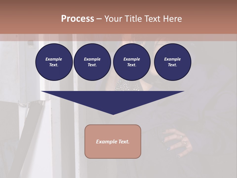 Female Tyre Pretty PowerPoint Template