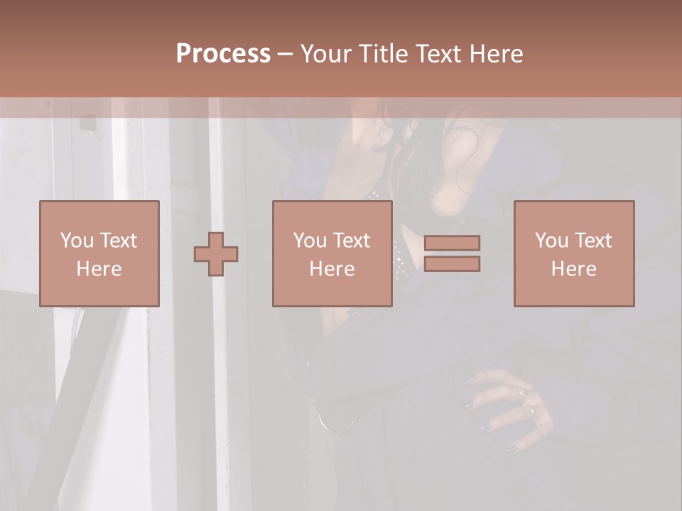 Female Tyre Pretty PowerPoint Template