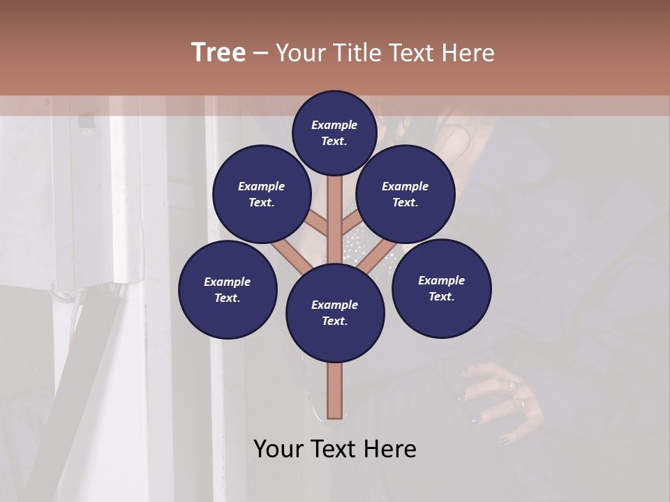 Female Tyre Pretty PowerPoint Template