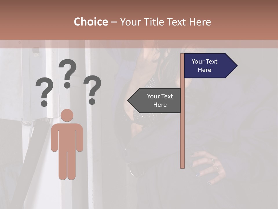 Female Tyre Pretty PowerPoint Template