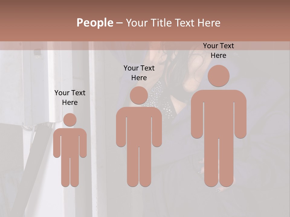 Female Tyre Pretty PowerPoint Template